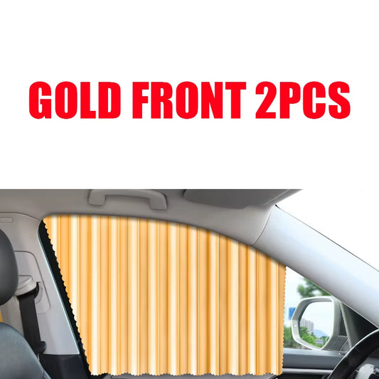 Magnets Car Sunshade Curtain Universal Side Window Shades Curtains for Car Front Rear Window Film Heat Insulation Sun Protection