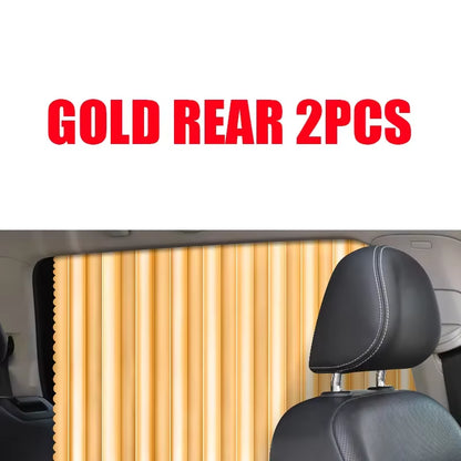 Magnets Car Sunshade Curtain Universal Side Window Shades Curtains for Car Front Rear Window Film Heat Insulation Sun Protection