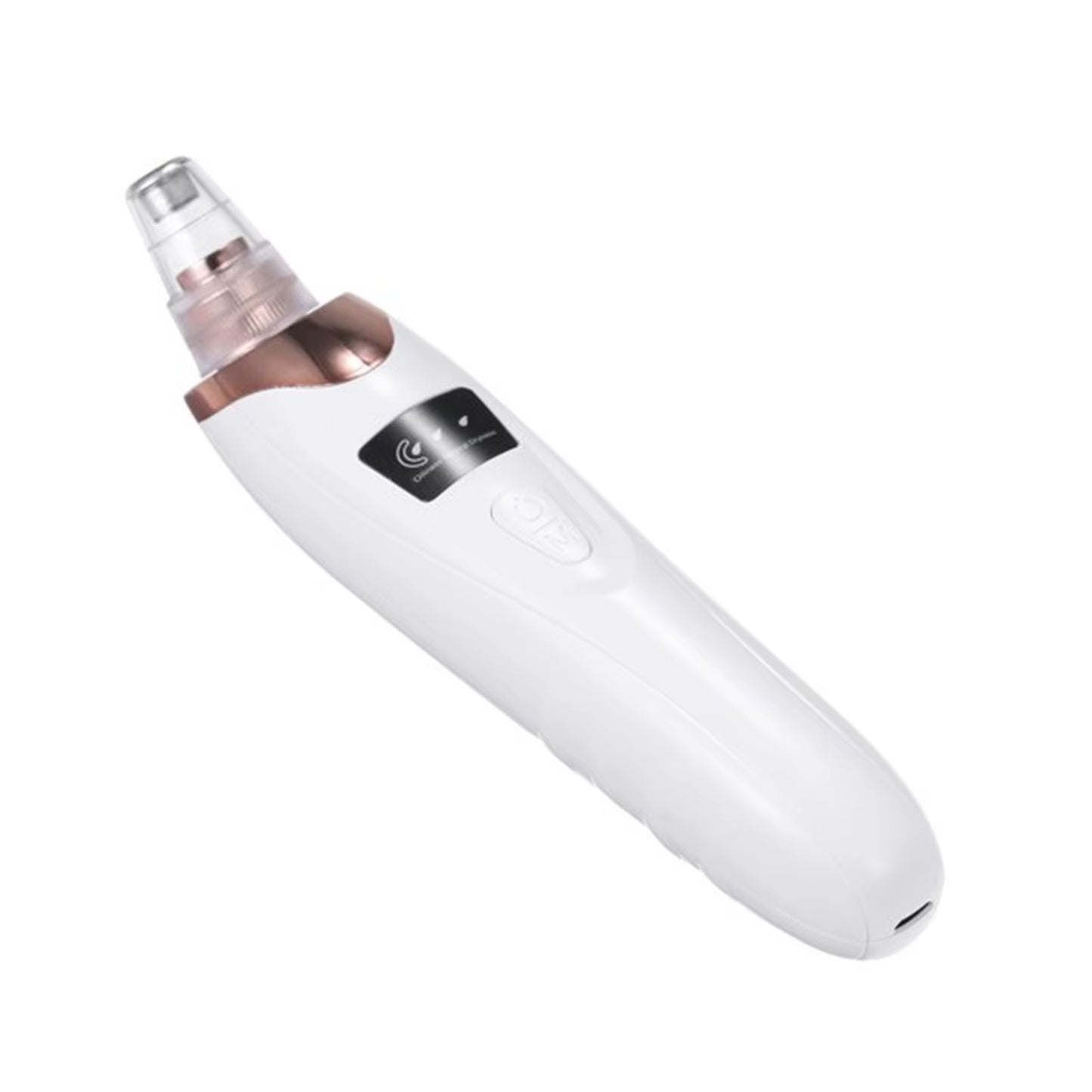 Portable Electric Suction Device Blackhead Remover with 5Probes Household Face Pore Cleaner Cosmetic Instrument with LCD Display