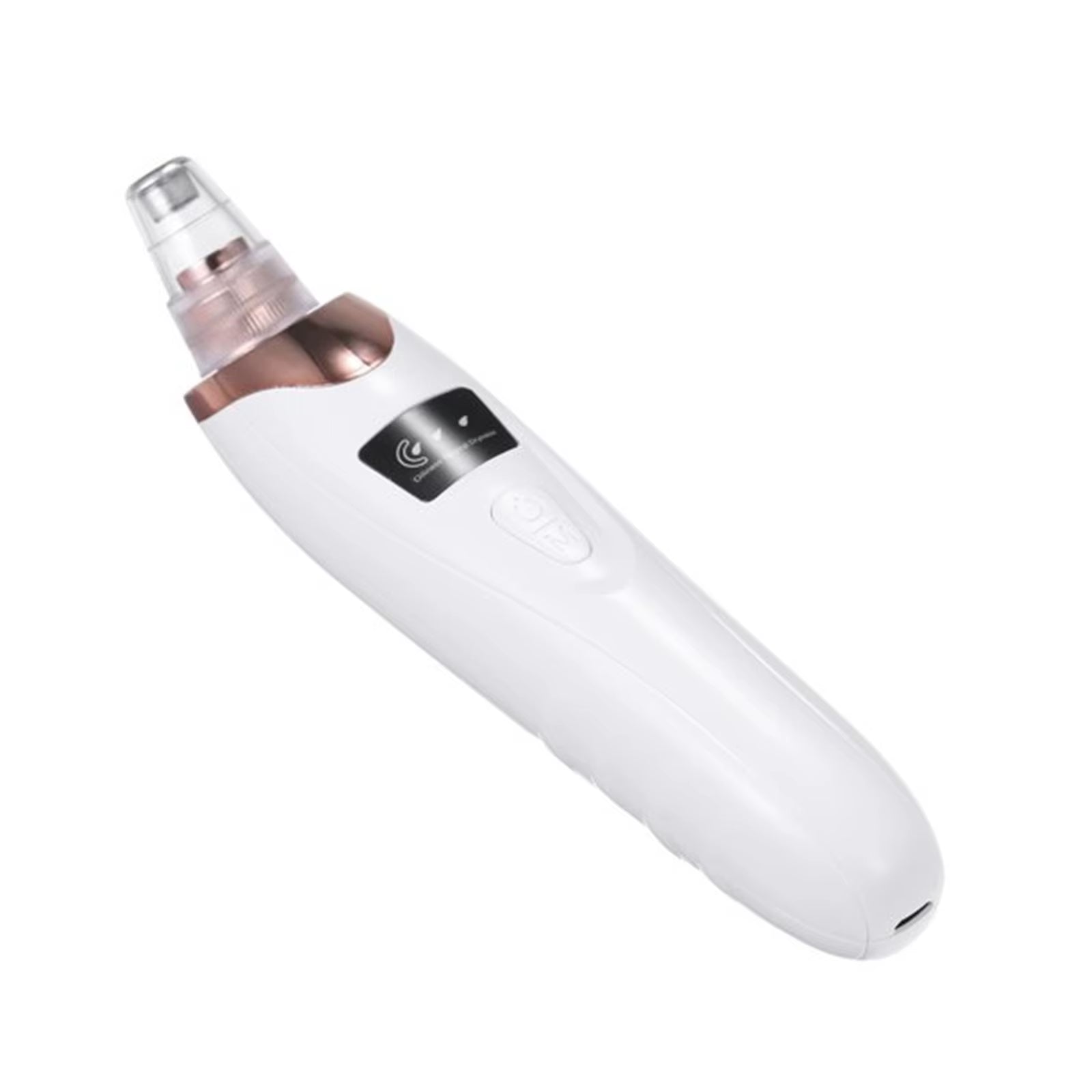 Portable Electric Suction Device Blackhead Remover with 5Probes Household Face Pore Cleaner Cosmetic Instrument with LCD Display
